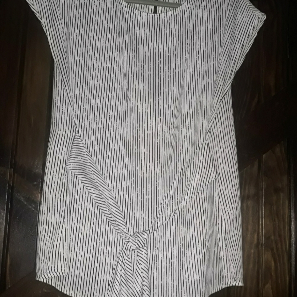 Pinstripe blouse